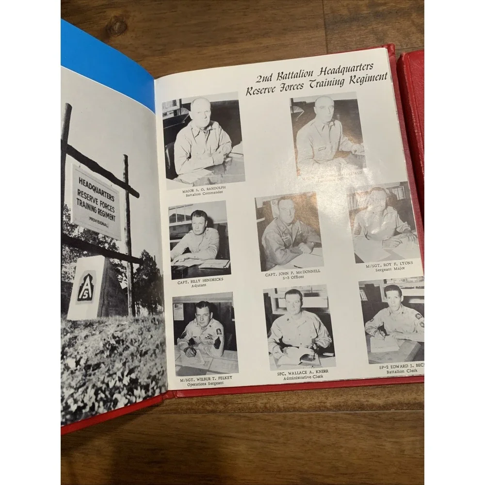 1950s Militaria Fort Leonard Wood Missouri A5 Reserved Forces Military Directory